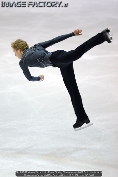 2013-03-02 Milano - World Junior Figure Skating Championships 0622 David Kranjec AUS.jpg